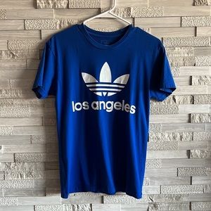 Adidas Original Trefoil Los Angeles Logo Tee Shirt S